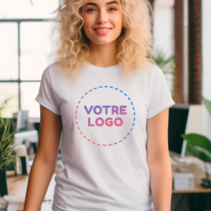 T-Shirt femme logo personnalisé