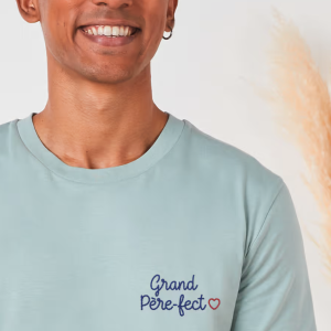 T-Shirt homme Grand père-fect (brodé)